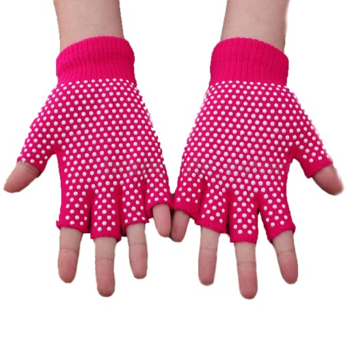 Тренувальні рукавички DKM універсальні рожево-фіолетові