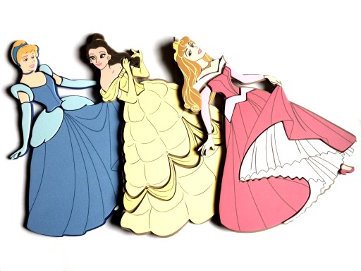 ДІТЯЧІ ПРИКЛАСИ ДЛЯ ДИТЯЧОЇ ПРИНЦЕСИ DLD НАБІР 3 ШТ