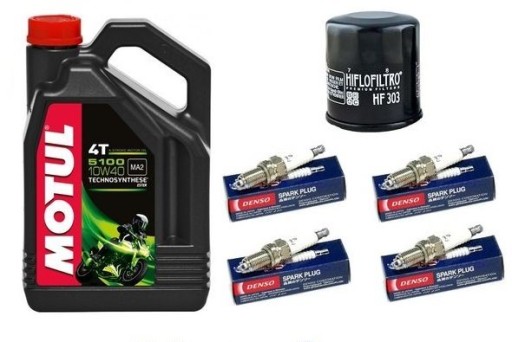 Масло MOTUL, фільтр, свічки, SUZUKI BANDIT GSF-1250