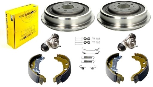 Барабаны челюсти RENAULT Kangoo NISSAN KUBISTAR 228 мм