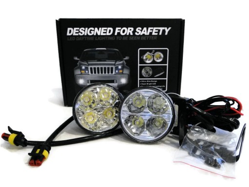 DRL4HP - СУПЕР СИЛЬНЫЕ СВЕТОДИОДНЫЕ КРУГЛЫЕ ДНЕВНЫЕ ХОДОВЫЕ ОГНИ