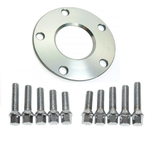 Прокладки + Болти 5x112 15 мм 66,6 Mercedes Audi PRZ