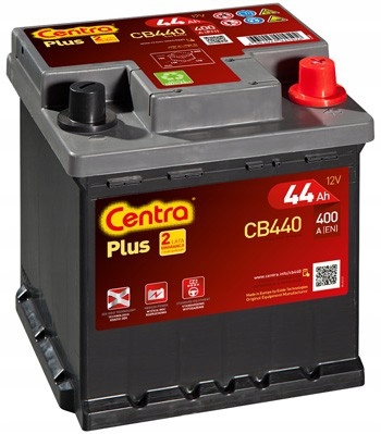 Акумуляторні центри плюс CB440 44AH 400A P+