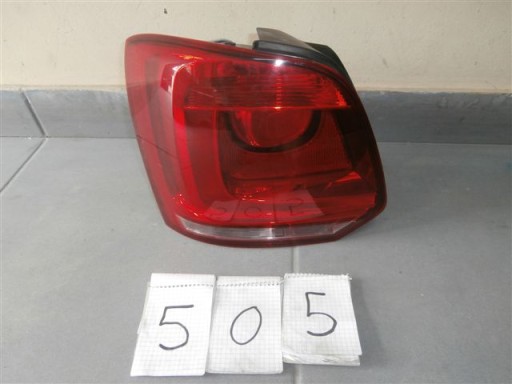 light rear part rear left VW POLO 09