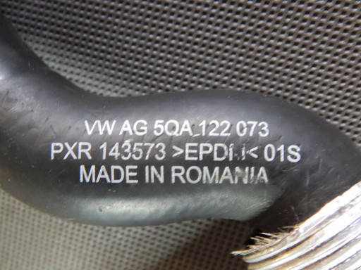 VW TIGUAN II cijevčica crijevo vode 5QA122073