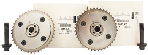 0805K1 0805K2 - OE PEUGEOT 207 508 1.6 КОМПЛЕКТ КОЛЕС РАСПРЕДЕЛИТЕЛЬНОГО ВАЛА