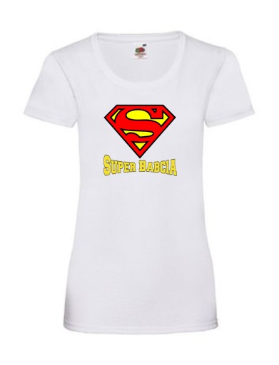 Dámske tričko - Superbabička - pre babičku - veľ.. S