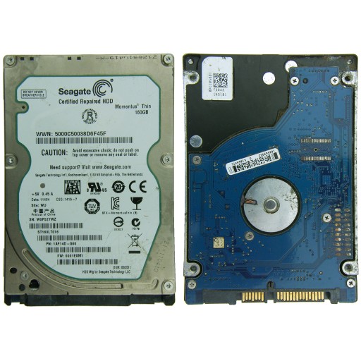 SEAGATE ST160LT016 | 0001EXM1 | nezistené 4rK