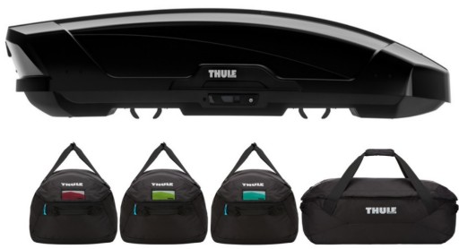 Коробка багажник Thule Motion XT XL черный + сумки 8006