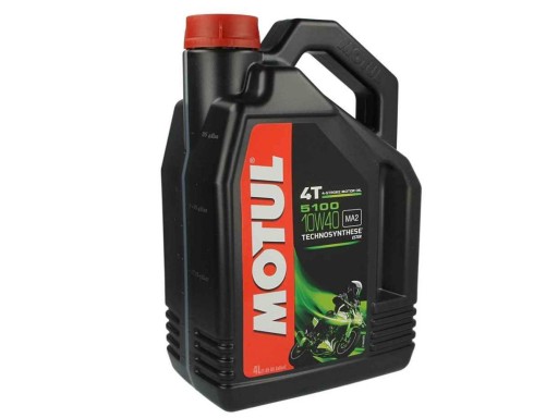 ПОЛУСИНТЕТИЧЕСКОЕ МОТОРНОЕ МАСЛО MOTUL 5100 4T 10w40 4л