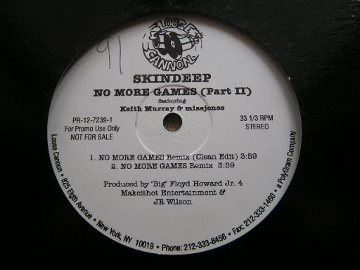 Skin Deep - No More Games (Remix).B 14337723188 - Sklepy, Opinie