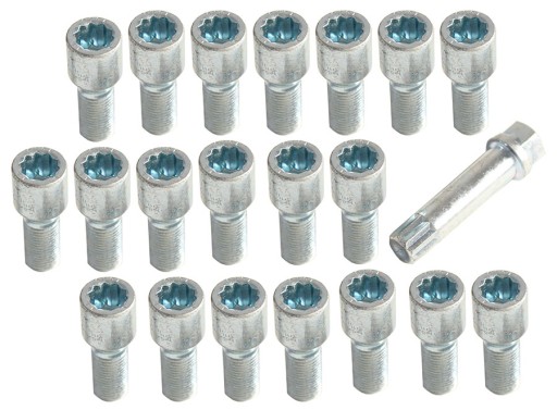 Колісні болти 12x1, 25 torx вузькі отвори Alfa Romeo