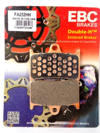 Гальмівні колодки EBC FA252HH YAMAHA FZS FZ6 Fazer