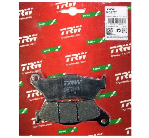 Гальмівні колодки TRW LUCAS MCB707 BMW R nineT