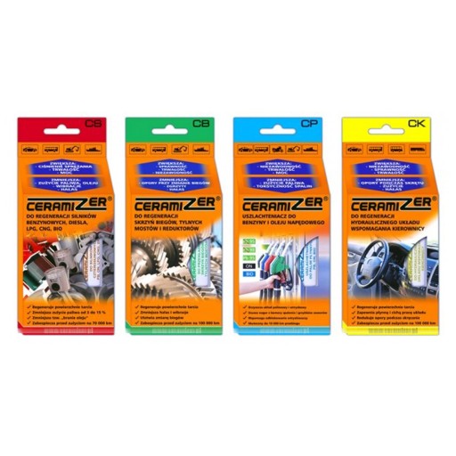 CERAMIZER ДВИГУН ТРАНСМІСІЯ ПАЛИВО КЕРМОВИЙ КОМПЛЕКТ 4