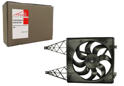 85797 - ВЕНТИЛЯТОР РАДИАТОРА SKODA FABIA RAPID ROOMSTER