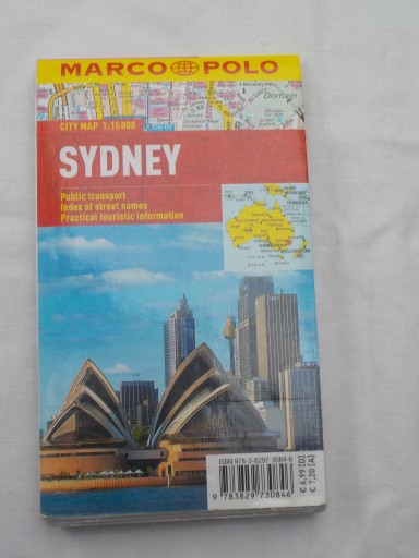 Zdjęcie oferty: Mapa Sydney - skala 1:15000