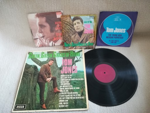 Zdjęcie oferty: Tom JONES - LP green green grass of home + 3 SP