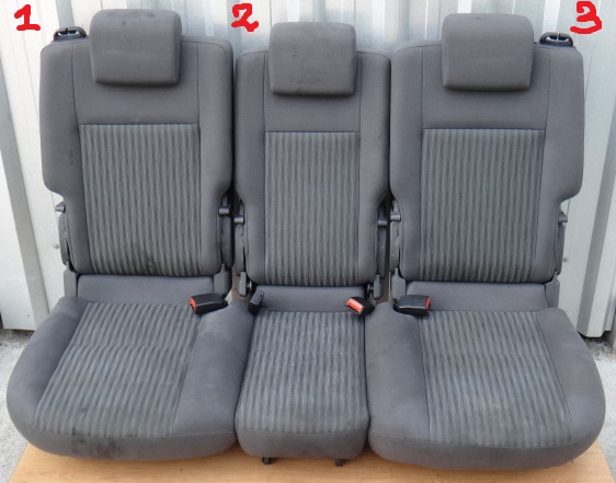 ford focus c-max 05 r сиденья задние задняя сиденье зад1 - Оригинал