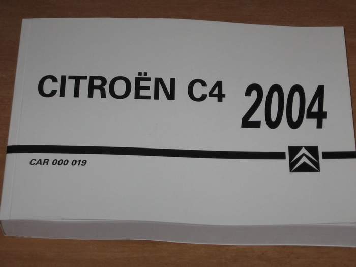 CITROEN C4 REPAIR SERVICE MANUAL WARSZTATOWA REPAIR POLISH WYDANIE photo 1 - milautoparts-fr.ukrlive.com