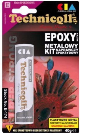 TECHNICQLL KIT EPOKSYDOWY METAL 40G E-174 photo 3 - milautoparts-fr.ukrlive.com