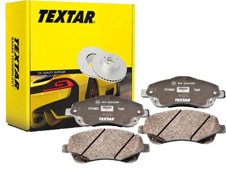 DISCS + PADS TEXTAR FRONT TOYOTA AVENSIS T25 photo 1 - milautoparts-fr.ukrlive.com