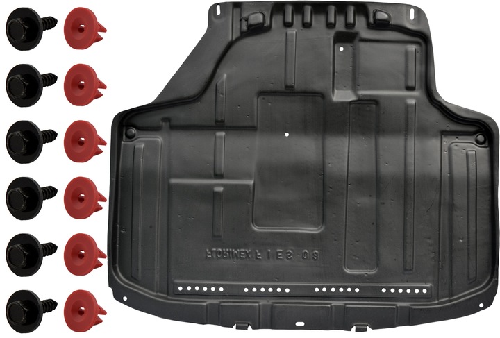 FORD FIESTA MK7 VII 08- PROTECTION ENGINE CLAMPS HDPE photo 1 - milautoparts-fr.ukrlive.com