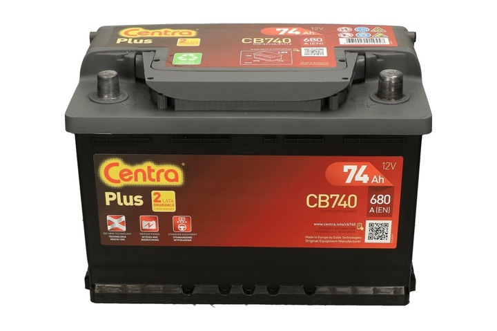 BATTERY CENTRA PLUS 74AH/680A 74 AH photo 5 - milautoparts-fr.ukrlive.com