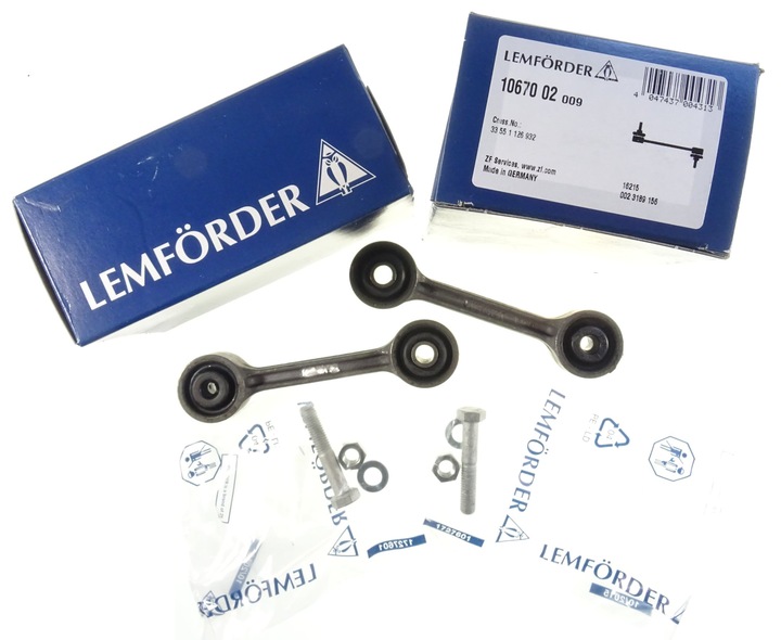 LEMFORDER 2 CONNECTORS STABILIZER REAR BMW E30 E36 photo 1 - milautoparts-fr.ukrlive.com