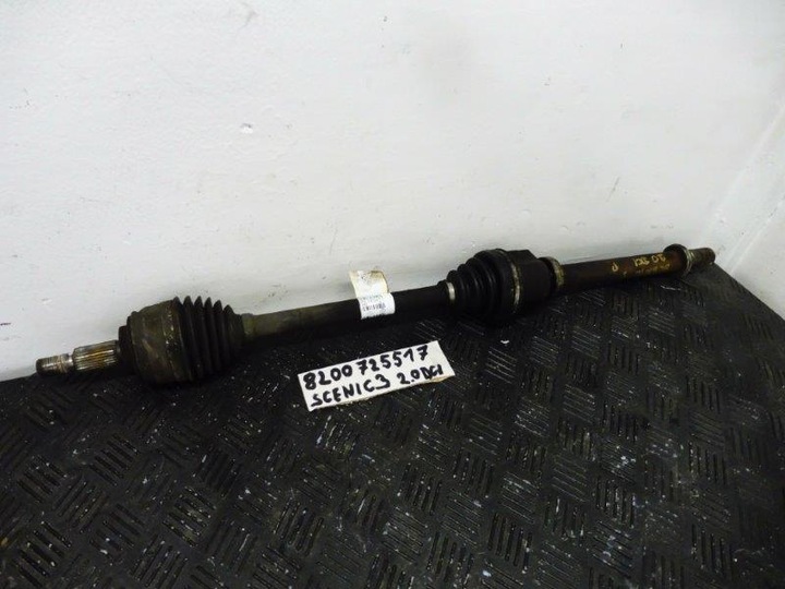 HALF-AXLE RIGHT RENAULT SCENIC III 2.0DCI 8200725517 photo 1 - milautoparts-fr.ukrlive.com