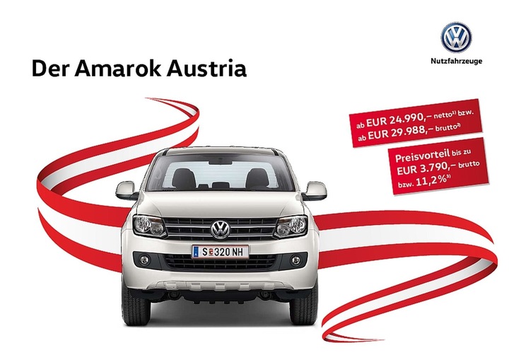 Volkswagen Vw Amarok Austria prospekt 2015 photo 1 - milautoparts-fr.ukrlive.com