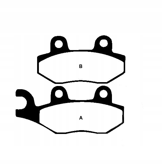 PADS BRAKE EBC FA135 KAWASAKI SUZUKI YAMAHA photo 1 - milautoparts-fr.ukrlive.com