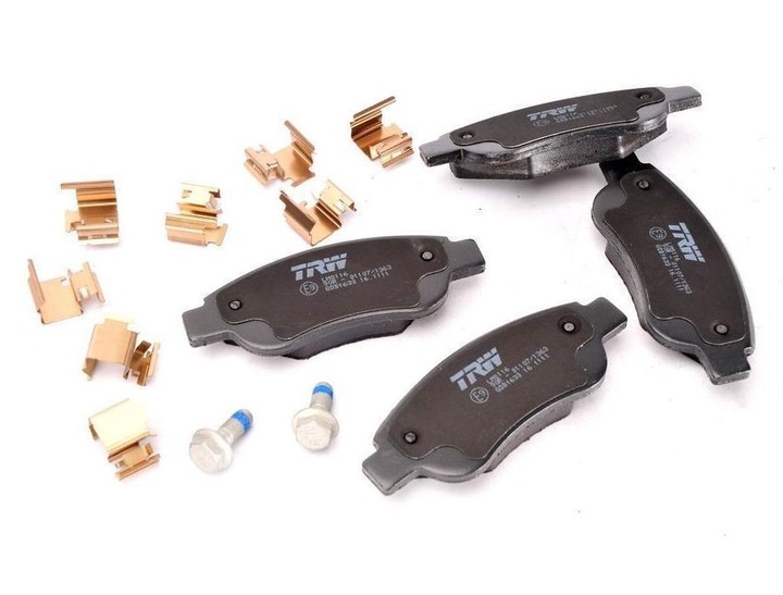 TRW PADS FRONT CITROEN C1 PEUGEOT 107 108 AYGO photo 1 - milautoparts-fr.ukrlive.com