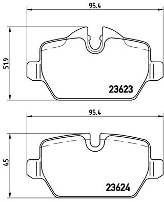 DISCS I PADS BREMBO REAR BMW 3 E90 E91 296MM photo 3 - milautoparts-fr.ukrlive.com