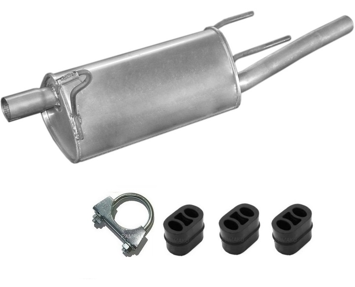 OPEL CORSA C 1.3 1.7 (OD 2000R.) SILENCER END VERSION COMBO photo 1 - milautoparts-fr.ukrlive.com