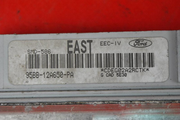 CONTROL UNIT 95BB-12A650-PA FORD MONDEO 1.8 16V photo 3 - milautoparts-fr.ukrlive.com