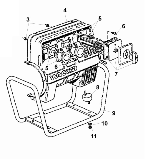 WACKER BLOC D'ALLUMAGE FU INTERRUPTEUR 0219716 photo 2 - milautoparts-fr.ukrlive.com