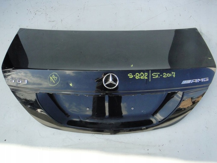 MERCEDEWITH WITH CLASS W222 BOOTLID REAR BOOT AMG photo 2 - milautoparts-fr.ukrlive.com