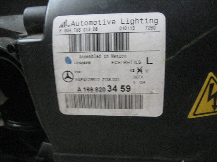 GAUCHE - BI-XENON PIVOTANT - LED - MERCEDES GL W166 ! photo 5 - milautoparts-fr.ukrlive.com