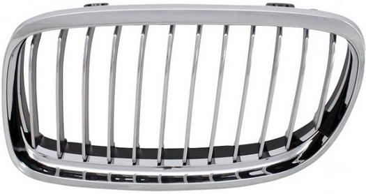 GRILLE DÉFLECTEUR CALANDRE DU RADIATEUR BMW3 E90 E91 08-12 GAUCHE CHROME photo 1 - milautoparts-fr.ukrlive.com