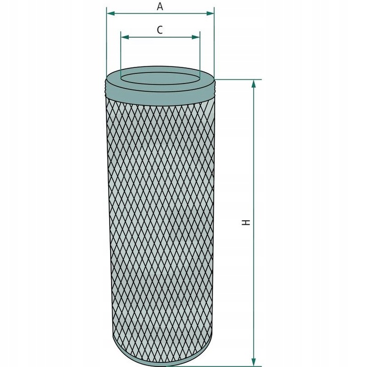 FILTRE D'AIR 187471A1 CASE AF25617 photo 4 - milautoparts-fr.ukrlive.com