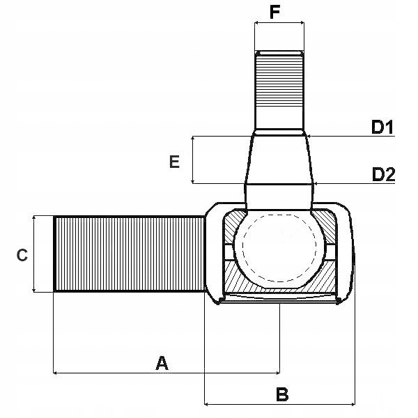 END DRIVE SHAFT AXLE SWIVEL RENAULT 6000188759 photo 3 - milautoparts-fr.ukrlive.com