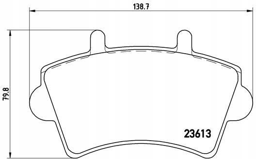 DISQUES SABOTS DE FREIN BREMBO AVANT - OPEL MOVANO 305MM photo 3 - milautoparts-fr.ukrlive.com