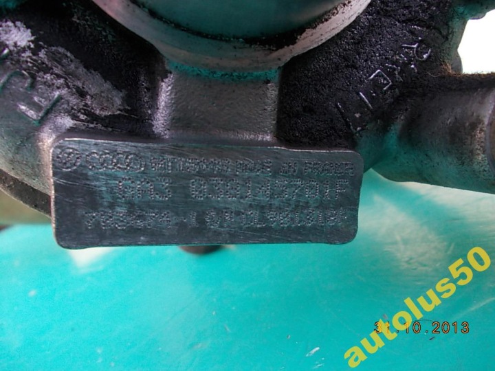 TURBINE TURBO VW AUDI SEAT SKODA 1.9 038145701F