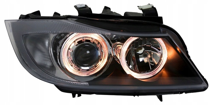 BMW 3 E90 E91 05-08 LAMPS GRILLES BLACK RINGS photo 3 - milautoparts-fr.ukrlive.com