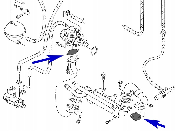 BOUCHON EGR VW AUDI SKODA SEAT FORD 1.9 2.5 TDI photo 3 - milautoparts-fr.ukrlive.com