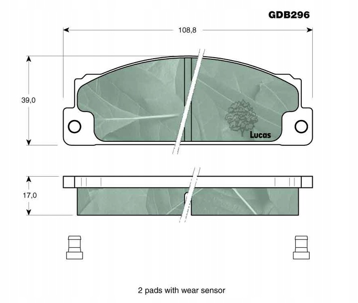 SABOTS DE FREIN AVANT FIAT 127, 131, 132, X 1/9 RITMO photo 2 - milautoparts-fr.ukrlive.com