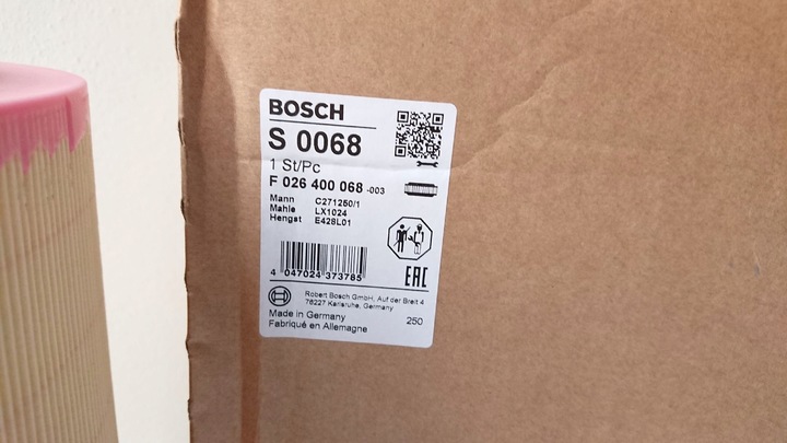 BOSCH F 026 400 068 FILTRE D'AIR photo 8 - milautoparts-fr.ukrlive.com