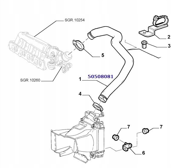 BUSE FIL DE RADIATEUR ALFA ROMEO 147 1.9 JTD photo 2 - milautoparts-fr.ukrlive.com