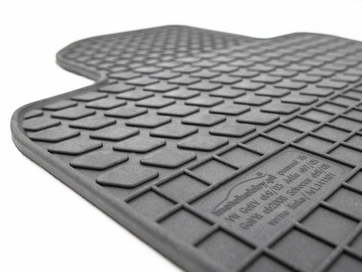 MATS RUBBER FRONT FOR RENAULT MEGANE 3 III 08- photo 2 - milautoparts-fr.ukrlive.com